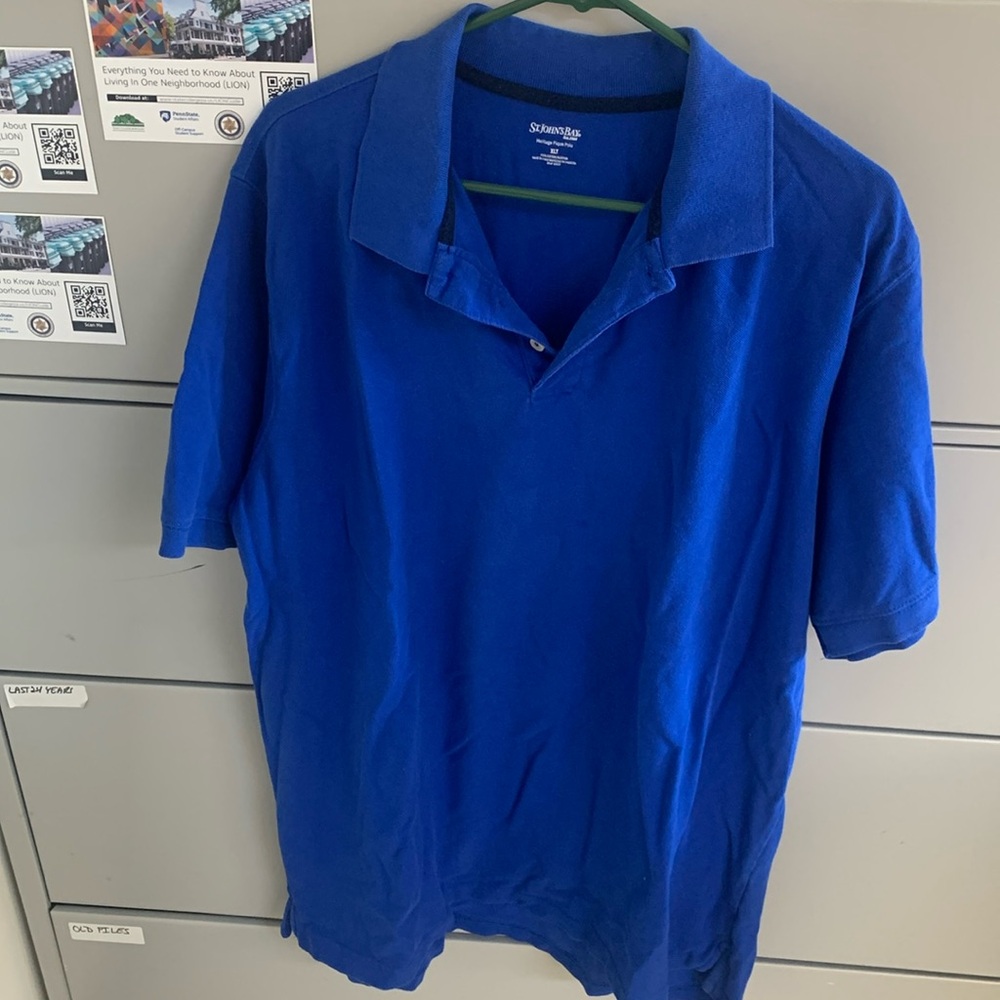 St. John’s Bay polo. Size XLT